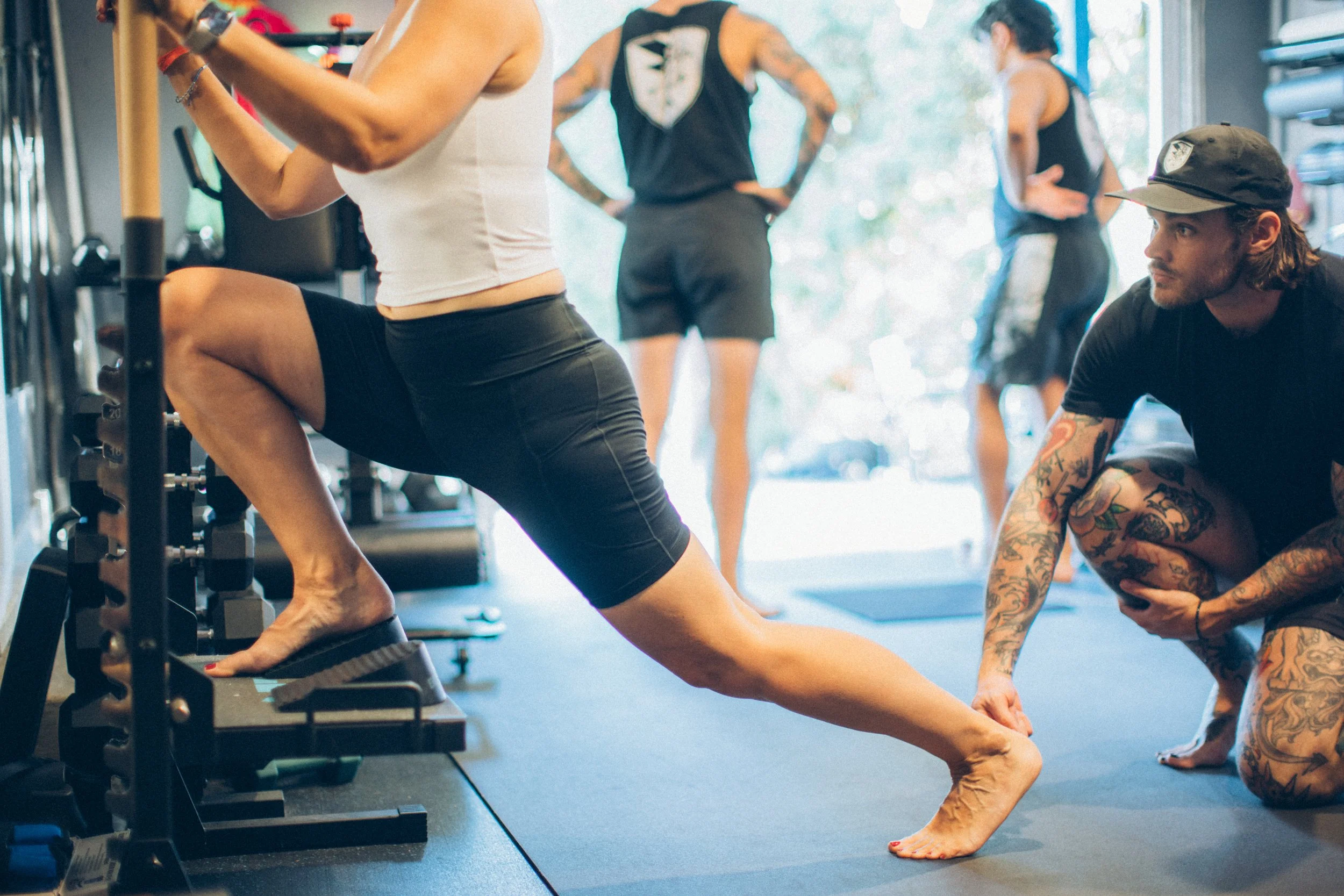 Inside the No Easy Feet training studio in Southeast Portland